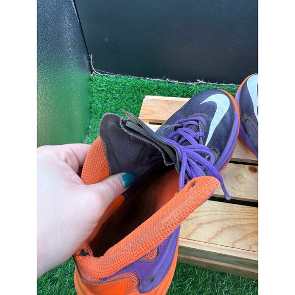 Nike Hyperdunk - Purple/Orange - Size 10.5M - Picture 7 of 11